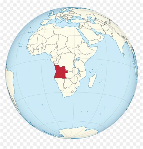 angola mapa mundi