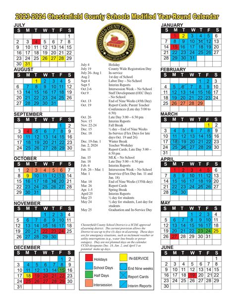 angola middle school calendar