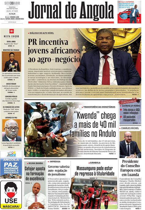 angola news 24 hour headlines