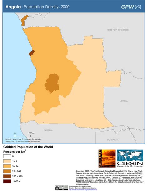angola population 2000