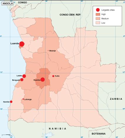 angola population 2004