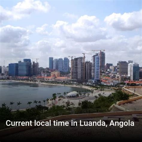 angola time now to ist