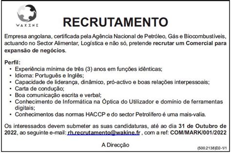 angola vagas de emprego de c# em angola