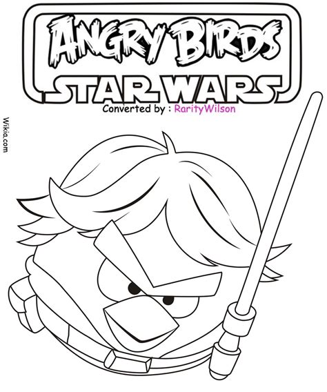 Angry Birds Star Wars Coloring Pages: A Fun Way To Explore Your Creativity