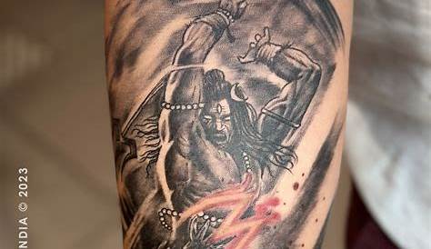 Angry Hand Lord Shiva Tattoo 150+ s For Men (2019) Trishul & Om