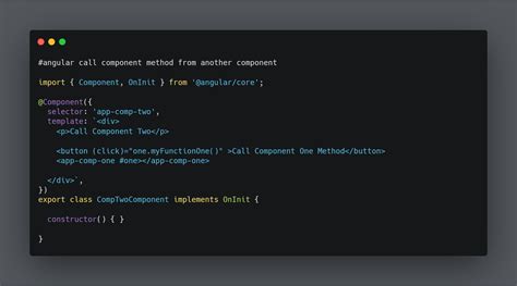 Angular Call Event From Another Component