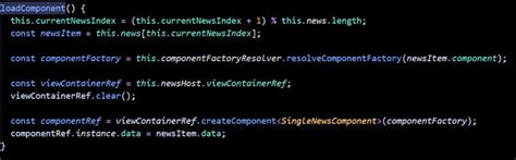 Angular Component Factory Resolver Output