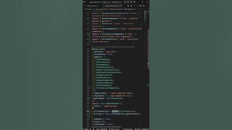 Angular Component Level Service