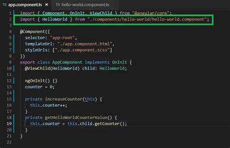 Angular Component Module Import