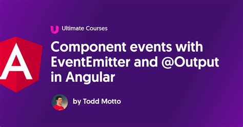Angular Dynamic Component Output Event