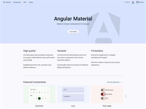 Angular Material Components Not Working