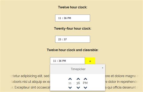 angular material input type time 24 hour format