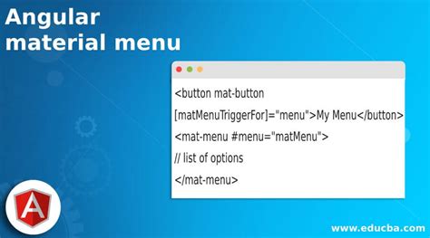 Angular Material Mat Menu Close Programmatically