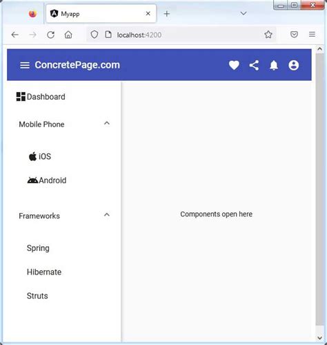 Angular Material Mat Menu With Arrow