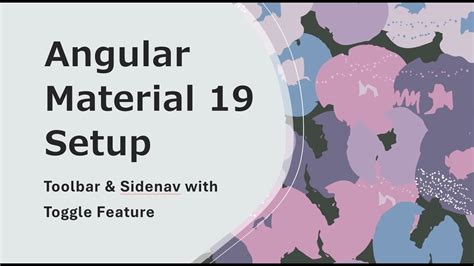 Angular Material Sidenav And Toolbar