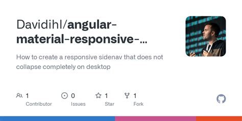 Angular Material Sidenav Github