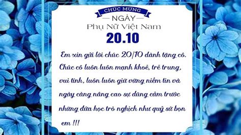 Những hình ảnh chúc mừng 20/10 độc đáo đẹp và ý nghĩa nhất