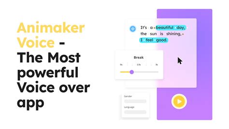 animaker voice ai how it works