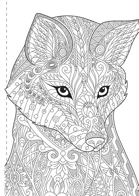 Animal Detailed Coloring Pages: A Relaxing And Creative Way To Unwind
