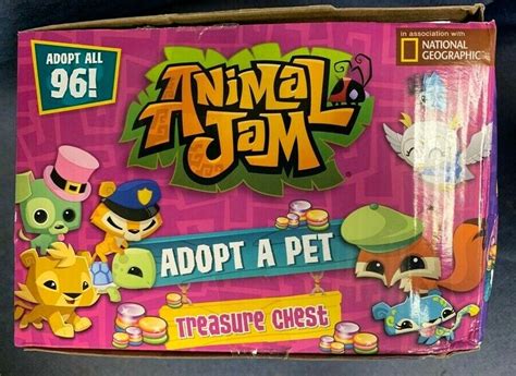 Animal Jam AdoptAPet Treasure Chests Opening YouTube