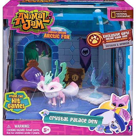 Animal Jam Toys Unboxing 4 Crystal Palace Den! + 1 More