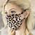 animal print face masks