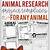 animal research project template free printable