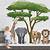 animal wall decals for nursery jungle