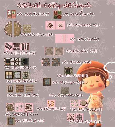 Animal Crossing Design Codes site