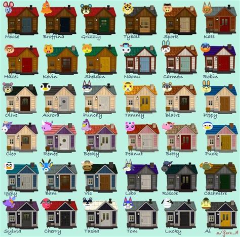 animal crossing house roof