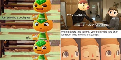 animal crossing memes clean funny