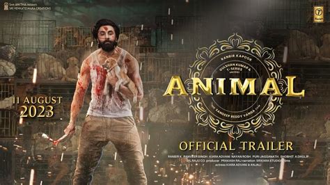 animal movie ranbir kapoor release date
