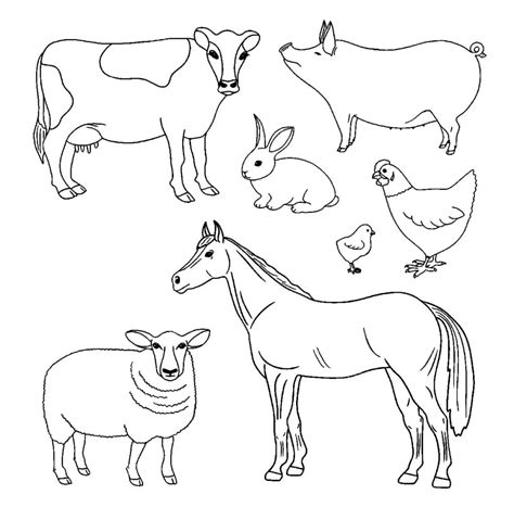 disegni animali della fattoria da colorare mucca,il toro è