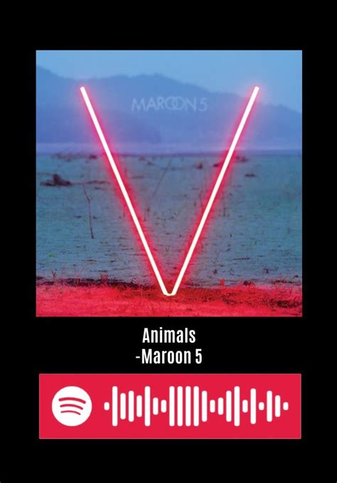 Animals Maroon 5 Spotify