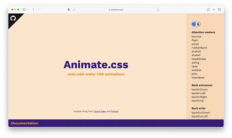 animate.css library