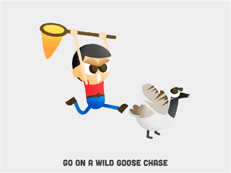 Animated Goose Chase Gif