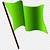 animated green waving flag gif