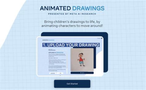 animated drawings site