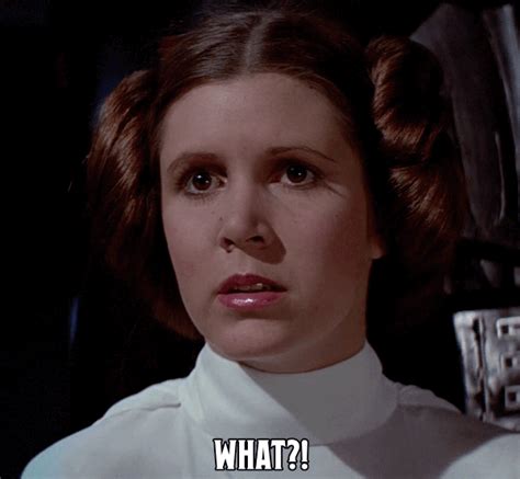 Princess Leia GIF by 100 Soft Find & Share on GIPHY