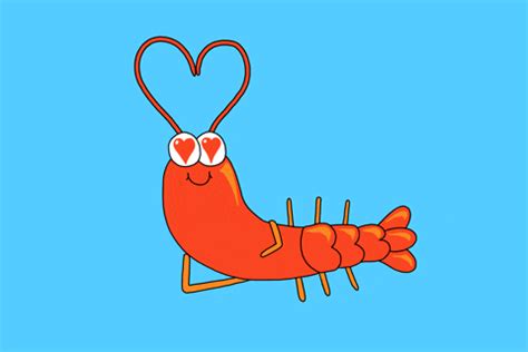 Animated Shrimp Dinner Gif