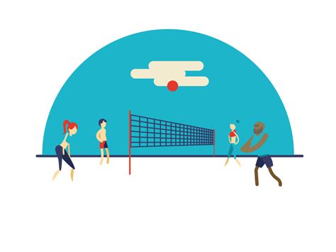 Download Volleyball Animated Gif PNG & GIF BASE