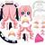 anime 3d paper doll template