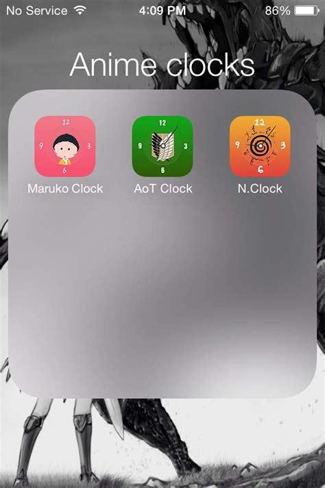 Anime Girl Alarm Clock App