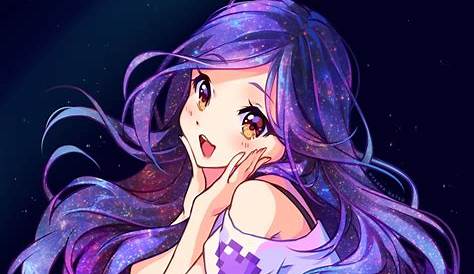 Anime Avatar Violet Fille Cheveux s 100 Images Animées Gratuites