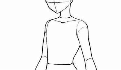 Anime Body Templates For Drawing at GetDrawings | Free download