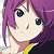 anime character girl purple hair