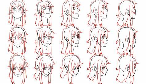 Anime head practice 4 (Mirai) by DantemaruXXX on DeviantArt