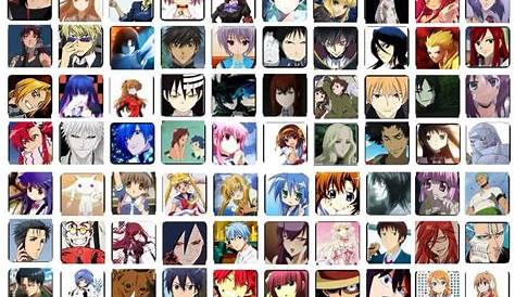 Anime Character Names With Pictures Name The s Amino