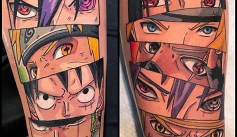 Anime Character Tattoos Tattoo By GS REDEUCE By Protojekt On DeviantArt