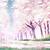 anime cherry blossom tree wallpaper